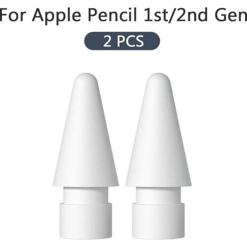 For Apple Pencil Tip Spare Nib Replacement Tip For Apple Pencil 1st 2nd Generation For Punta Apple Pencil Nib Stylus Pen Tip