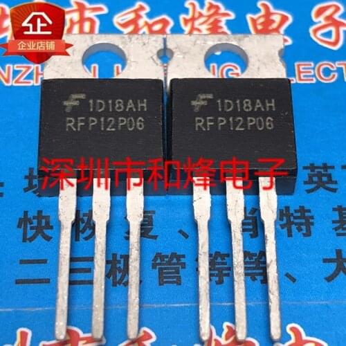 100% New&original RFP12P06 P TO-220 -60V -12A