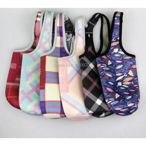 Ice Cup Bottle Cover Bag Strap Sleeve Pouch with Adjustable Shoulder for 30oz 20oz Tumbler Stainless Steel Cups