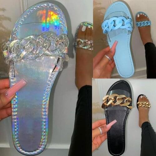 2021 Summer Casual Women Sandals Shoes Fashion Multicolour Slippers Flat Sandals Beach Home Shoes Beach Shoes Female Slippers