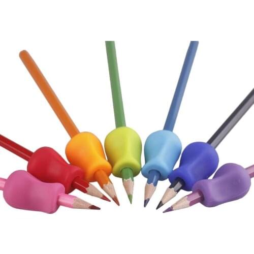 3PCS/lot Children Writing Pencil Grips Writing Corrector Pencil Holder Children Learning Holding Device Correcting Pen Holder