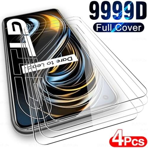 4pcs realmi gt glass tempered glasses for realmy realm realme gt neo 5g 6.43" hd anti-scratch screen protectors film realmegt