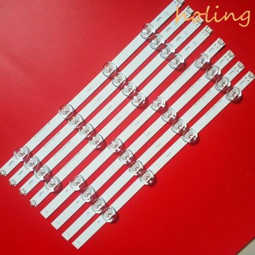 8 PCS/set LED srip DRT4.0 40"A B type SVL400 for LG 40FL5300J INNOTEK 40FL5400 DRT 4.0 40"A B 4 LEDs 41.5cm DRT 3.0 40"A B