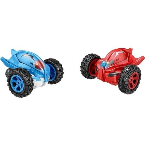 Double-Sided Drifting Tumbling Stunt Off-Road Vehicle Toy Dump Truck 2.4G Remote Control Car Childrens Toy