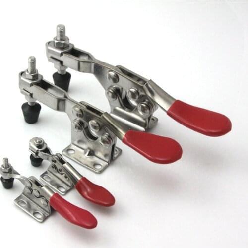 LTZFTL 201A 201B Horizontal Toggle Clamp Quick-Release Toggle Clamps Set 27KG Vertical Toggle Clamp Hand Clip Tool