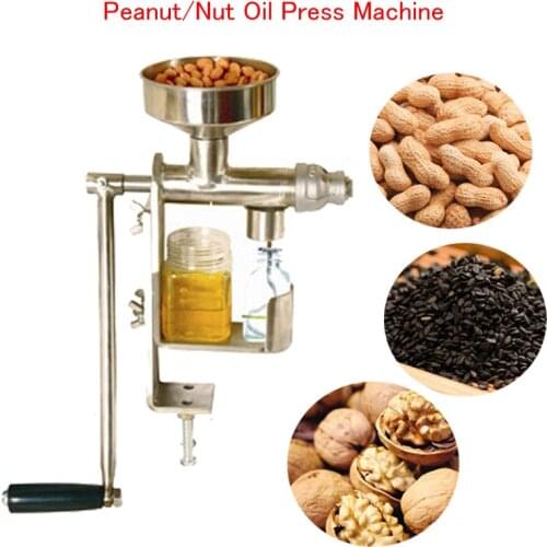 HY-03 Manual Oil Extractor Machine Oil Press Machine Peanut/Nut Oil Press