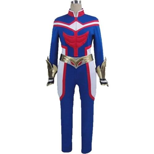 All Might Battle Suit From My Hero Academia cosplay costume with shoe ccover 11