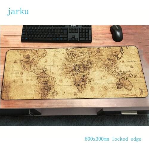 Old world map mouse pad New arrival mousepads best gaming mousepad hot gamer thick large personalized mouse pads keyboard pc pad