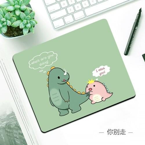 Cute Cartoon Animal Cat Dinosaur Mouse Pad Student Computer Mouse Mat Non-slip Notebook Pad Office Keyboard Protection Pad Mat