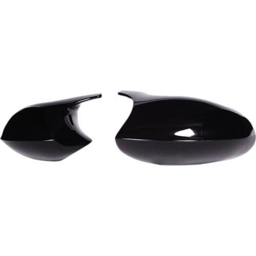 M3 Style Black Replacement Mirror Cap Cover for BMW 3 Series E90 E91 E92 E93 Pre-LCI