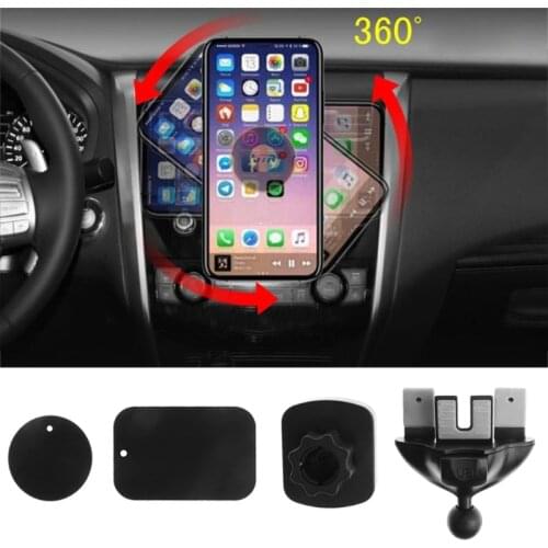 360º Magnetic Car CD Slot Air Outlet Mount Holder Cradle For iPhone Cell Phone GPS Dropshipping