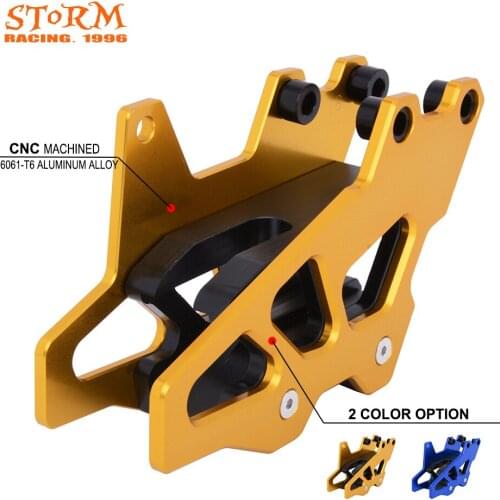 Motorcycle Chain Guide Guard Aluminum For Suzuki RM125 250 RMZ250 450 RMX450Z DRZ250 400 400E 400S 400SM 400 SM 2000 2001-2017