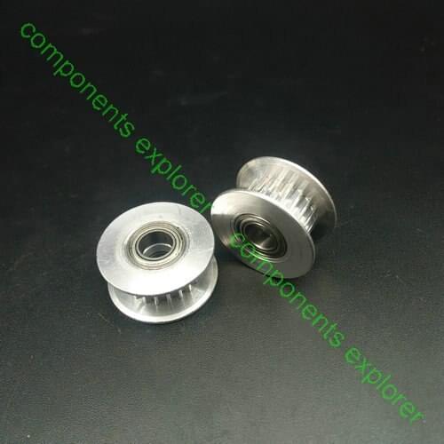 GT2/2GT Idler Pulley 20Teeth 5mm bore,7mm teeth width,2pcs /lot