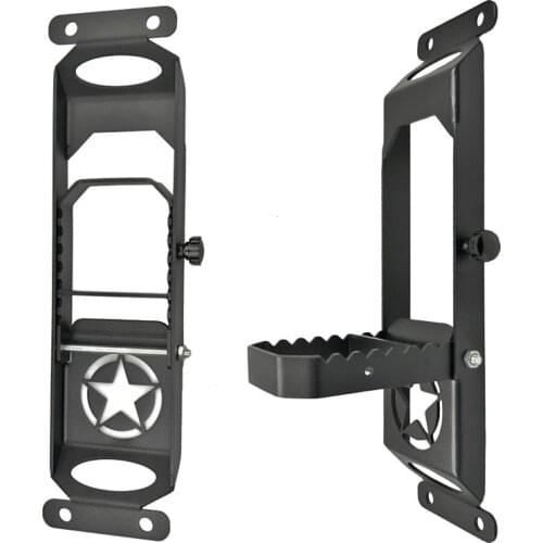 Pedals climb up and down the ascending pedal For Wrangler JK JL 2007-2011 Hinge Step Metal Folding Peg Decorative accessories