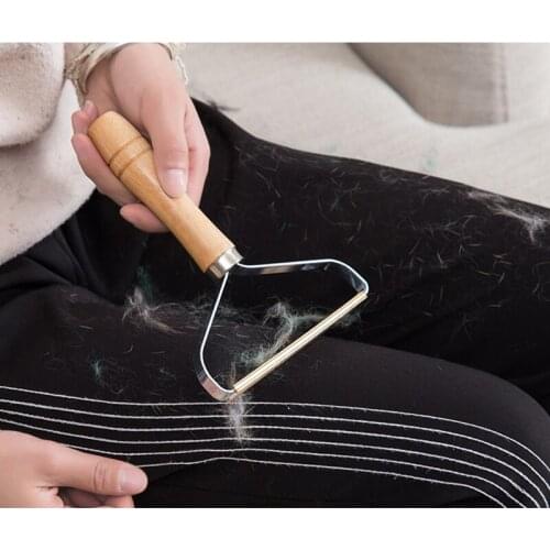 Portable Lint Remover Clothes Fuzz Fabric Shaver Brush Tool Power-Free Fluff Removing Roller for Sweater Woven Coat Cleaner