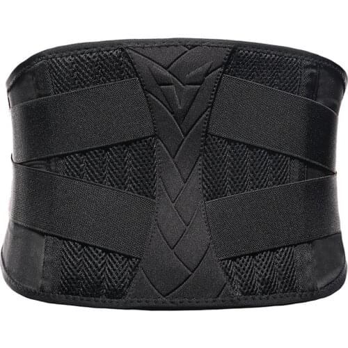 Lumbar Support Waist Adjustable Pain Back Injury Supporting Brace For Fitness Weightlifting Belts Sports Safety Corrector X498D