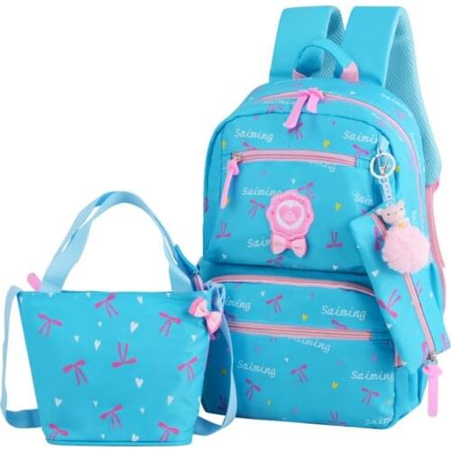 New School Bags Children Backpacks Large Capacity Primary Schoolbag For Teenagers Gir Boy School Backpack 1-3-4-5 Grade