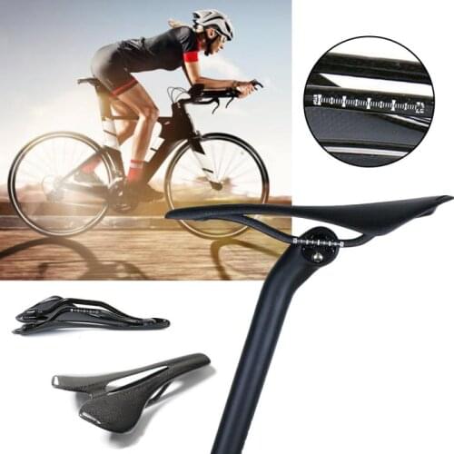 Ultralight Selle full Carbon Saddle Bicycle vtt racing seat Wave Road Bike Saddle for men sans cycling Seat mat bike Spare Parts