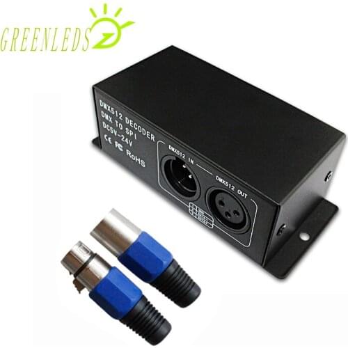 LED RGB Pixel Controller DMX512 Pixel Decoder DC5-12V JM-DMX512-HC With High Quality 3 Years Warranties