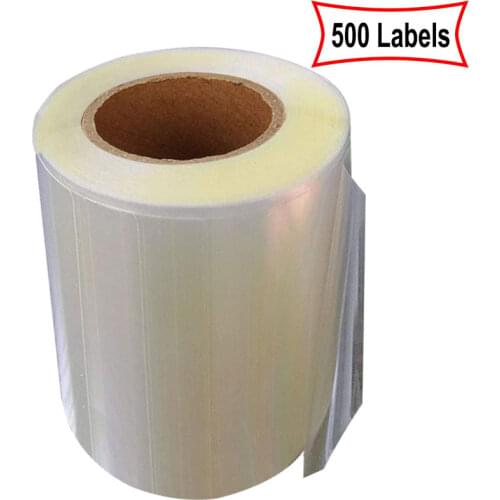 Label Protectors - Library book label protection (50.8 X 101.6 mm) - Clear Book Repaire Tape Labels 500 Labels per Roll