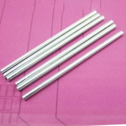 10pcs 60*2mm Stainless Steel Shaft Metal drive rod axle Toy Model Car Transmission Gear Connecting Axle for DIY Accessories