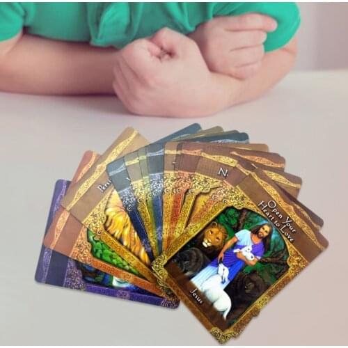 2021 New Ascended Masters Oracle Cards English Version 44-Card Deck Tarots Board Game