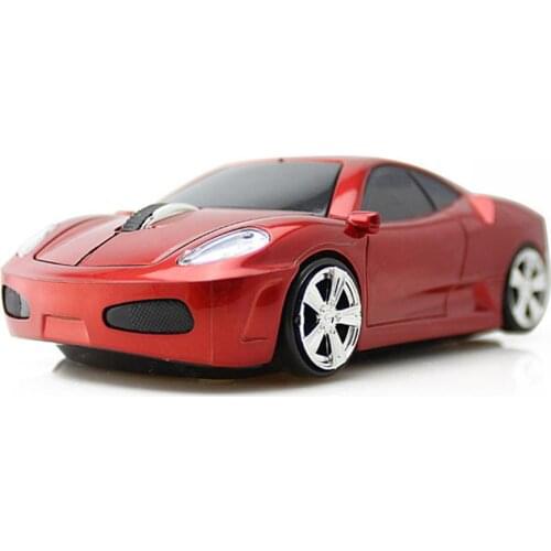 3D 2.4GHz Wireless Optical Gaming Mouse Gift 1600 DPI USB 2.0 Men Sport Car Shape wireless mouse for laptop