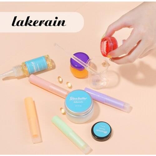 DIY Shea Butter Lip Balm Moisturizing Lipstick Base Moisturizer Makeup Natural Plant Anti-Cracking Lip Care Handmade Lip Balm