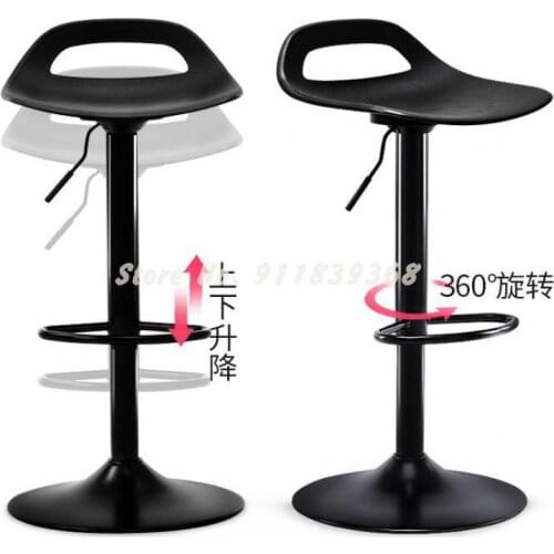 Bar Chair Home Bar Chair Up And Down Rotating Bar Chair Front Desk Cashier Modern Simple Stool High Footed Stool Bar Stool