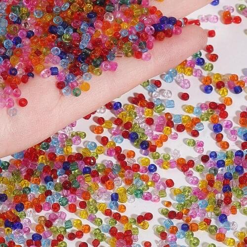 Czech Glass 150-1000pcs Seed Beads Austria Crystal Round Spacer Beads For Kids DIY Jewelry Making Accessories 2 3 4 mm Wholesale