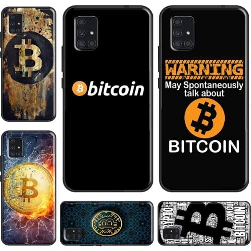 Bitcoin BTC Case For Samsung A32 A52 A72 A12 A42 A21S A20e A10 A20S A40 A50 A70 A11 A51 A71 A31 Coque