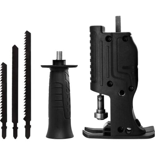 Electric Drill Modified To Electric Saws Reciprocating Saw Adapter Accessory Electric Saws Drill to Jig Saws Portable Wood Tool