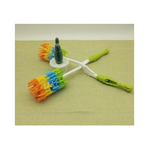 Sponge Plastic Glass Milk Water Newborn Baby Bottle Brushes Feeding Nipple Straw Mother Kids Products Cleaner Tool Baby Milk