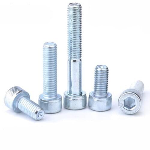 M3*22/25/30/35/40/45/50/55/60/65/70mm Length Allen screws cup head Hexagon socket head cap bolt Zinc-plated screw 12.9G