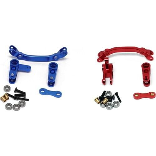 Metal Steering Assembly Set for 1/10 Arrma SENTON VORTEKS Typhon Big Rock Granite RC Car Upgrade Parts