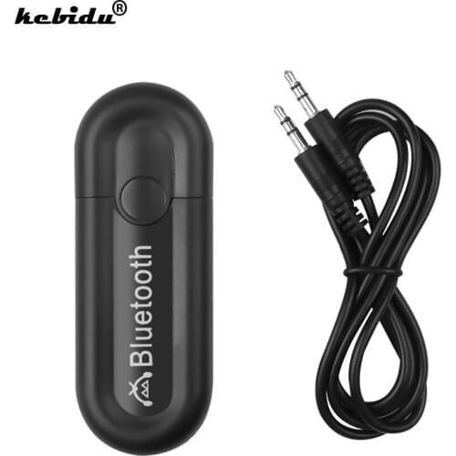 USB Bluetooth Receiver 5.0 Mini Stereo Audio Bluetooth Adapter Jack 3.5mm For iPhone Android PC Car Kit AMP Wireless Adapter