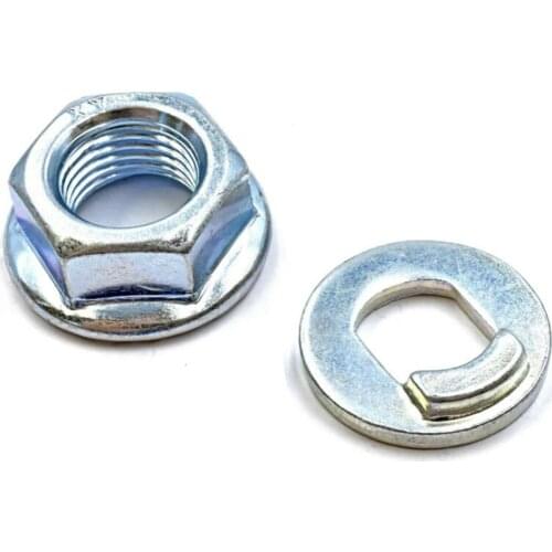 2 Pcs Front Motor Wheel Nut Bolt Screw For Xiao*mi M365 1S Pro2 Electric Scooter High Quality Nuts Washers Hoverboard Accessory