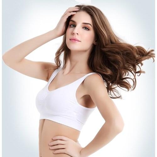 2021 Bras for Women Seamless Bra with Pads To Bralette Push Up Brassiere Vest Wireless Active Fashion Underwear