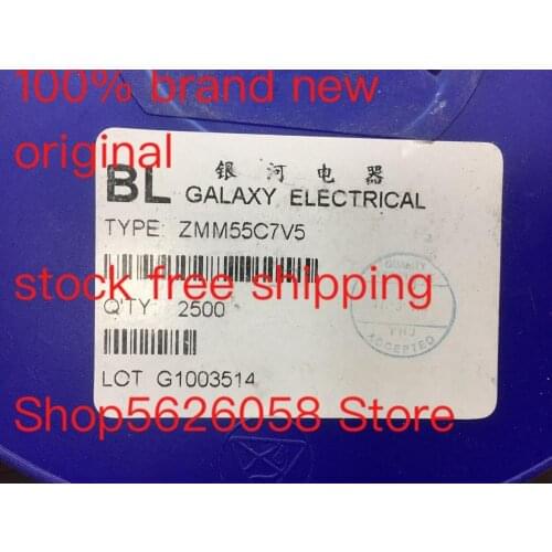 ZMM55C7V5 LL34 100% new original freeshipping 50PCS/LOT STOCK