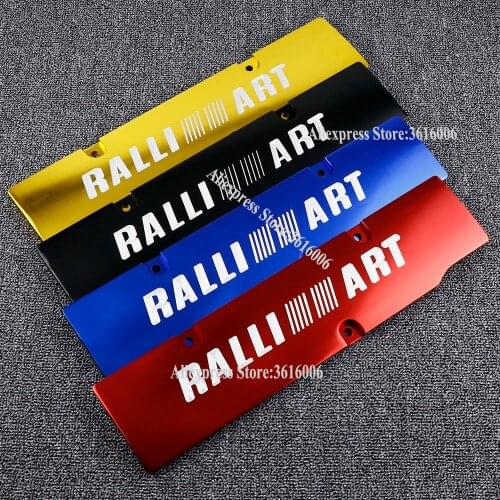 1pcs Ralliart Aluminum Engine Spark Plug Cover For Mitsubishi Lancer-ex