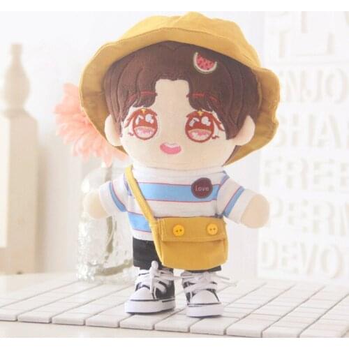 20cm PP cotton Replaceable clothes Doll Winter sweater Sean Xiao Clothes Childrens Christmas gifts