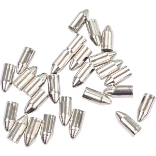 30 pieces Archery Arrow Steel Bullet Point tip for Archery Arrow OD 7mm Arrow Shaft Accessories