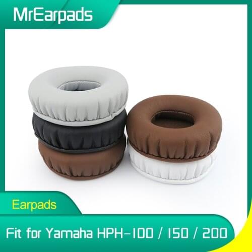 MrEarpads Earpads For Yamaha HPH-100 HPH-150 HPH-200 Headphone Headband Rpalcement Ear Pads Earcushions Parts