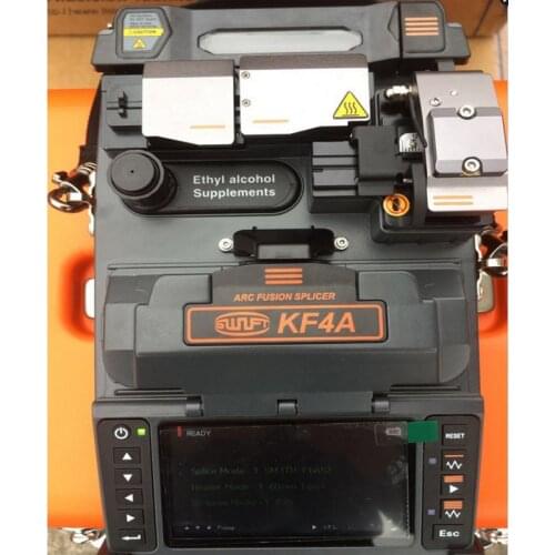 Fiber Fusion splicing machine KF4A Fiber Optic Fusion Splicer automatic stripping device Swift KF4A Fiber Fusion Splicer English
