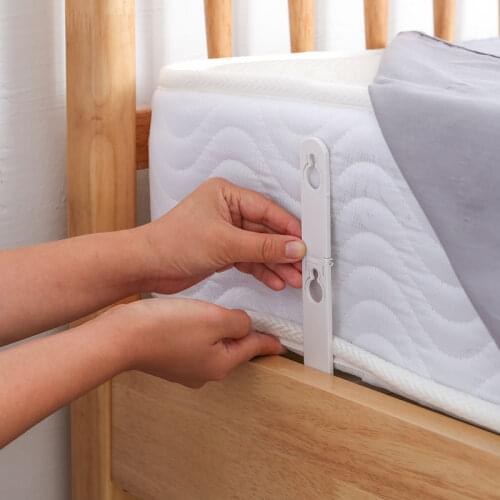 NEW Adjustable 4Pcs/Set Bed Sheet Holder Foldable Fastener Mattress Non-slip Quilt Covers Sheet Holders Gripper Fastener Clips