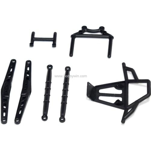 HBX part 12703 Front Bumer+ Body Posts for Haiboxing 1/12 RC Model Buggy Off-Road Truck 12889