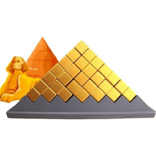 YL Brain Building Blocks Pyramid Official Store Same Style Childrens Intellectual Brain Building Toy