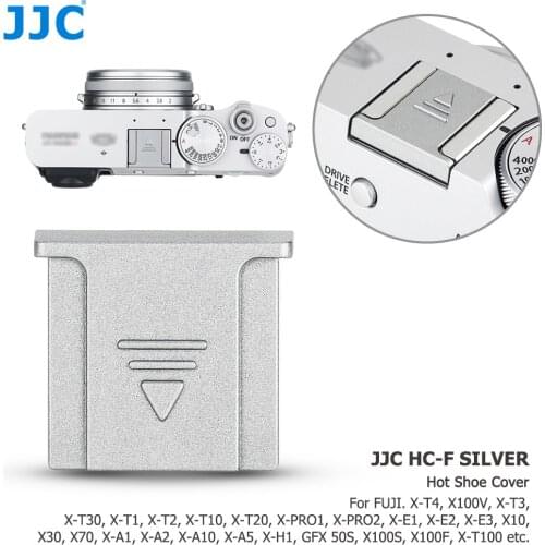 JJC Hot Shoe Cover for Fuji Fujifilm XT4 XT30 X100V XT20 X100F XH1 XE3 XT3 XT1 XT2 XT10 XPRO2 XE1 XE2 X70 XA1 XA2 XA10 XA5 X100S