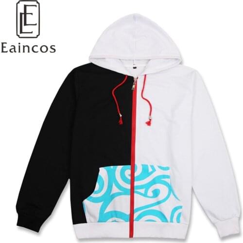 Anime Gintama Sakata Gintoki Cosplay Costume Jackets Thin Hooded Coat Sweatshirts Free Shipping