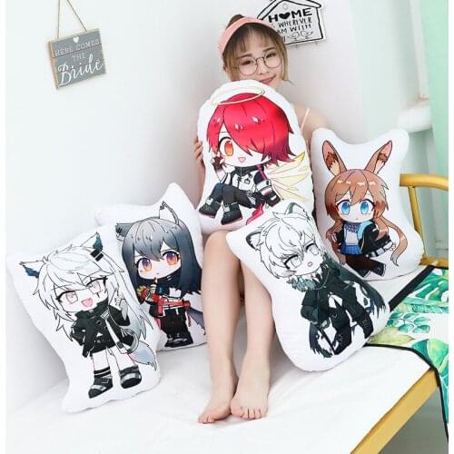 45cm Game Arknights Soft Stuffed Plush Sofa Cushion backrest Plush Toys Pillow Kids Children Birthday Christmas Gifts